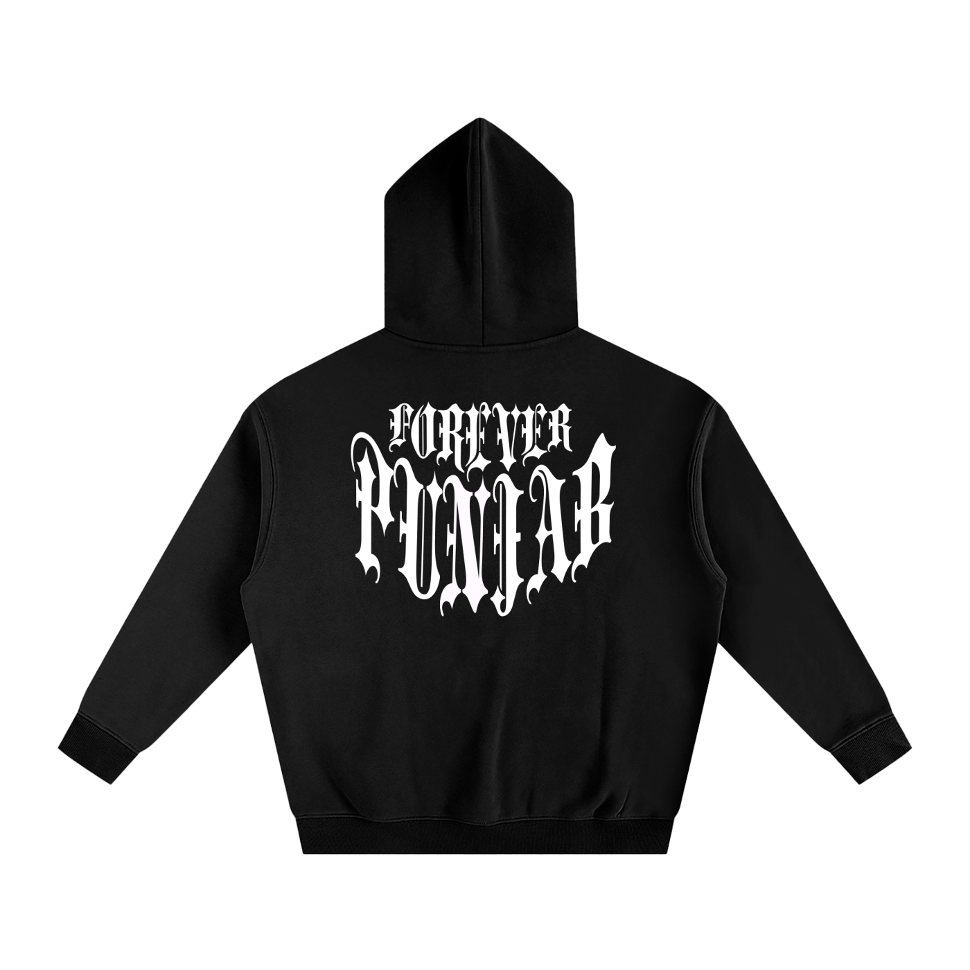 END ZONE “YOU VS THE WORLD” HOODIE – BLACK