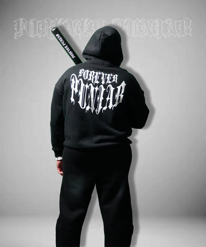 END ZONE “YOU VS THE WORLD” HOODIE – BLACK