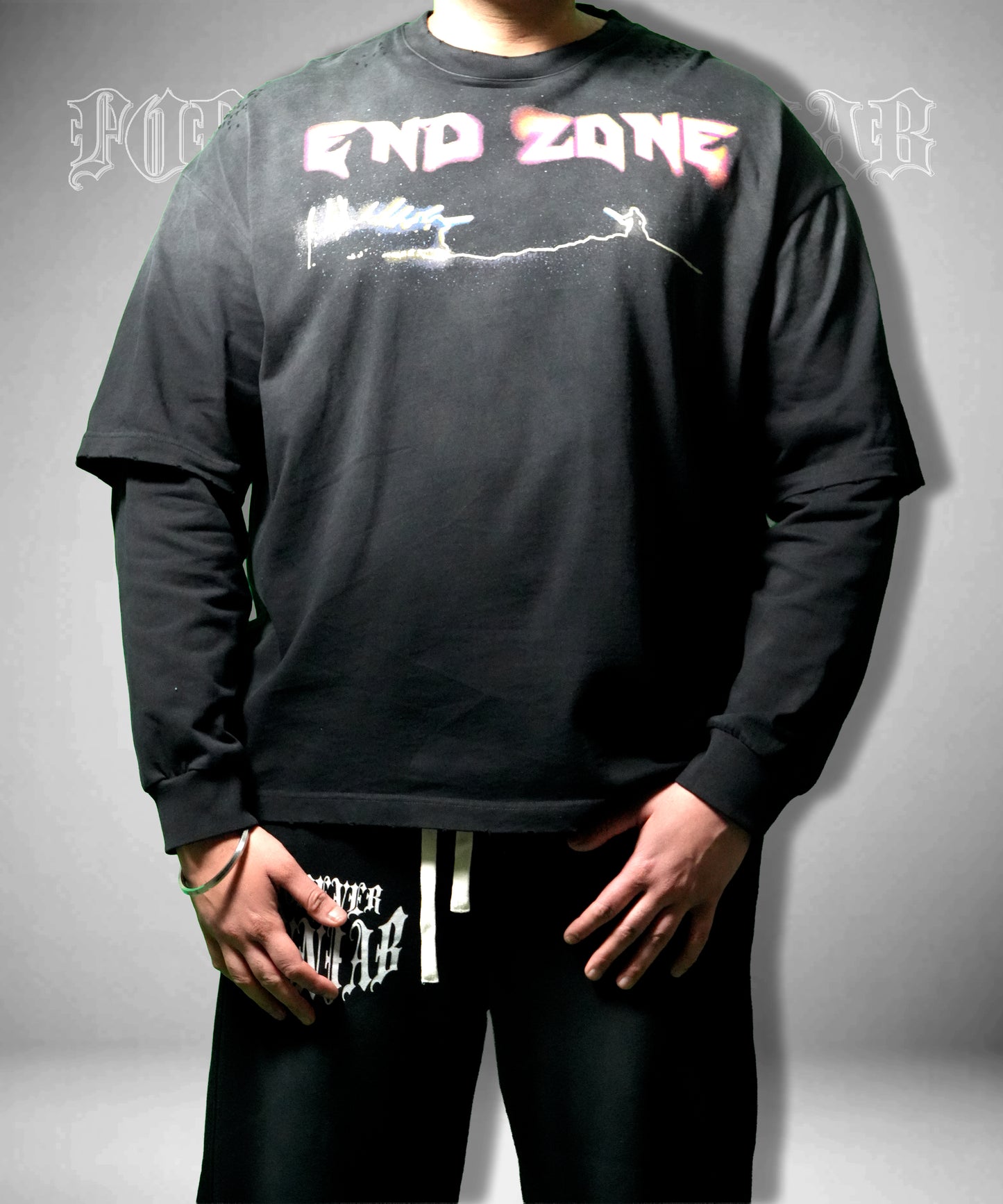 END ZONE 1 VS MANY Two-Piece T